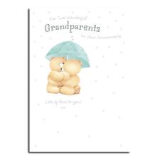 Grandparents Anniversary Forever Friends Card