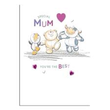 Best Mum Forever Friends Mother&#39;s Day Card