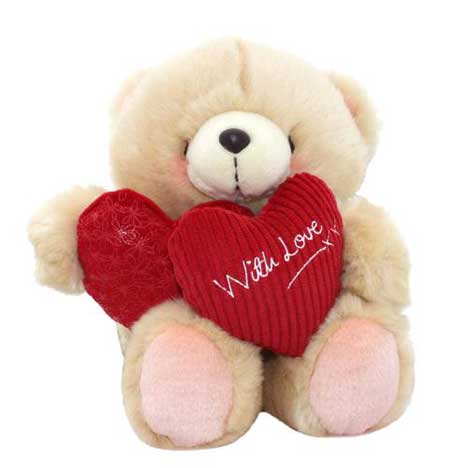10" With Love Hearts Forever Friends Bear 