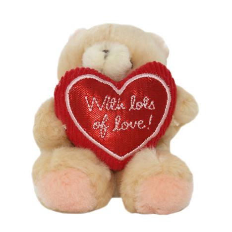 4" With Lots of Love Heart Forever Friends Bear 