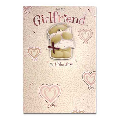Cute Cards For Girlfriend. Girlfriend Valentines Forever