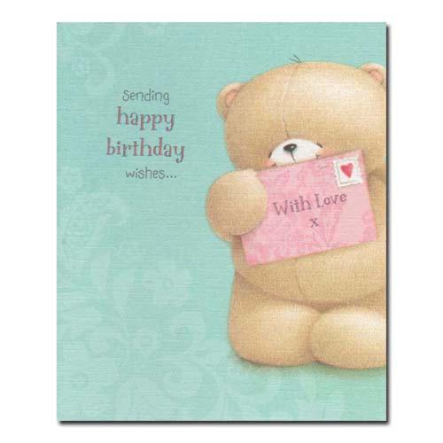 Happy Birthday Wishes Forever Friends Card 