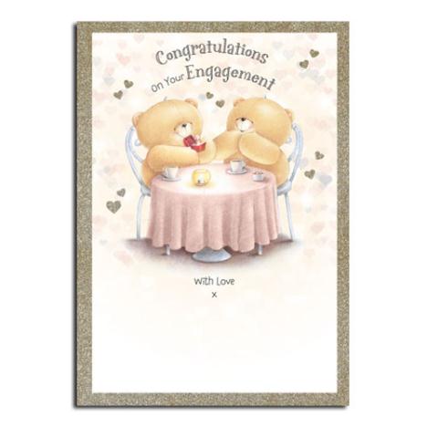 Engagement Congratulations Forever Friends Card 