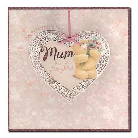 Mum From Daughter Forever Friends Mothers Day Card 