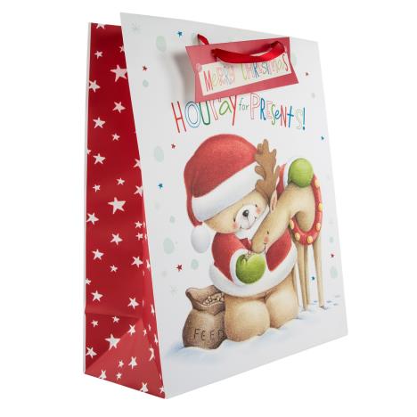 Extra Large Forever Friends Christmas Gift Bag 