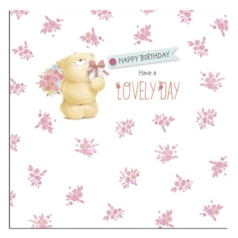 Happy Birthday Square Forever Friends Card 