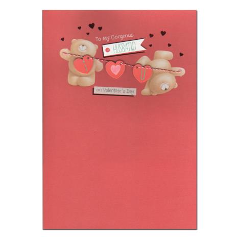 Gorgeous Husband Forever Friends Valentines Day Card 