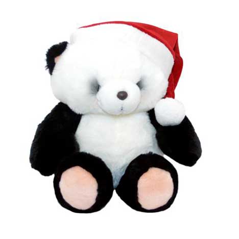 16" Christmas Panda Forever Friends Bear 