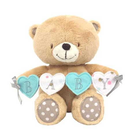 8" Baby sign Forever Friends Bear 