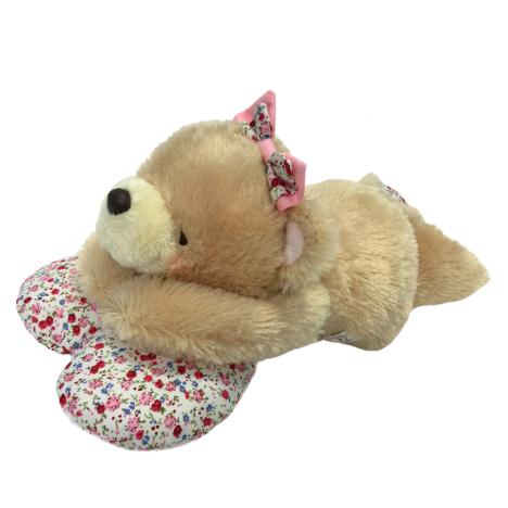 10" Laying on Spring Heart Forever Friends Bear 