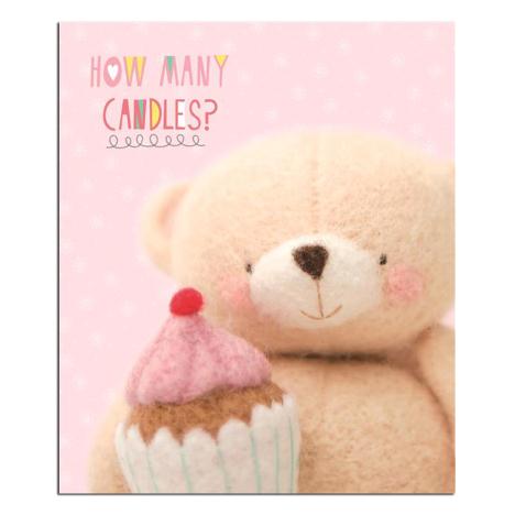How Many Candles Forever Friends Birthday Card 