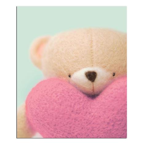 Forever Friends Bear With Heart Card 