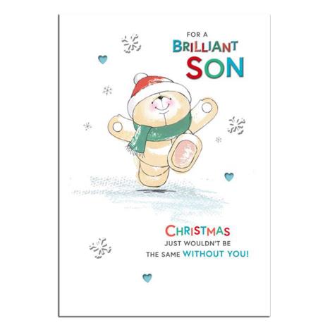 Son Forever Friends Christmas Card 