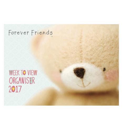 A4 Forever Friends Week-to-View Family Organiser 2017 