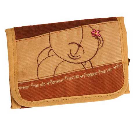 Forever Friends Soft Fabric Purse Wallet 