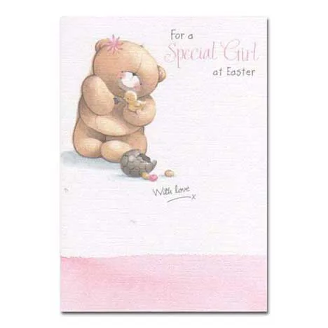 Special Girl Forever Friends Easter Card