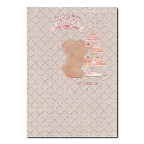 Special Sister Birthday Forever Friends Card