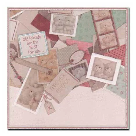 Old friends are the best friends Forever Friends Card