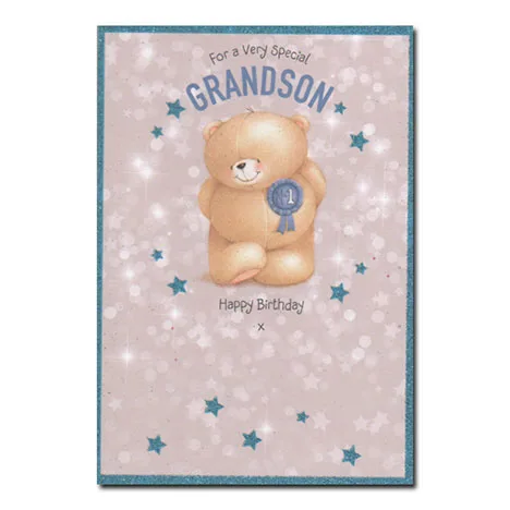 Grandson Birthday Forever Friends Card