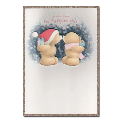 My Perfect Wife Forever Friends Christmas Card