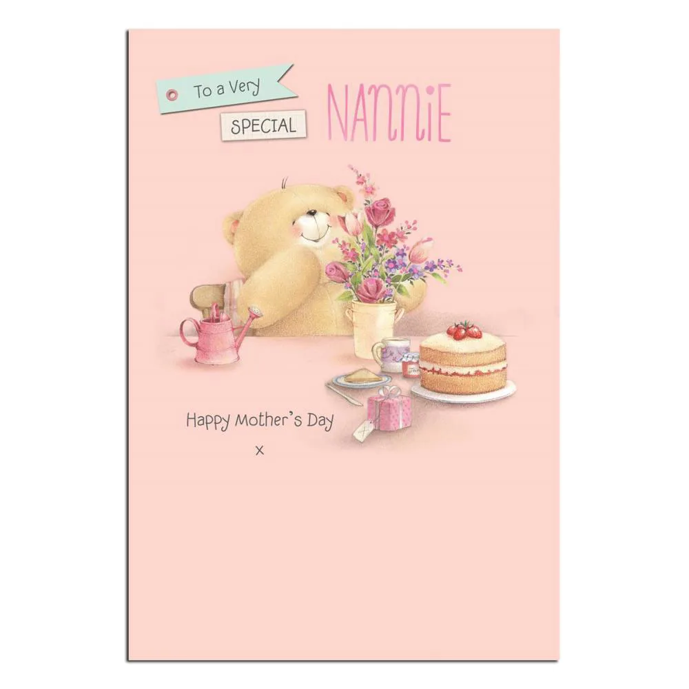 Special Nannie Forever Friends Mothers Day Card