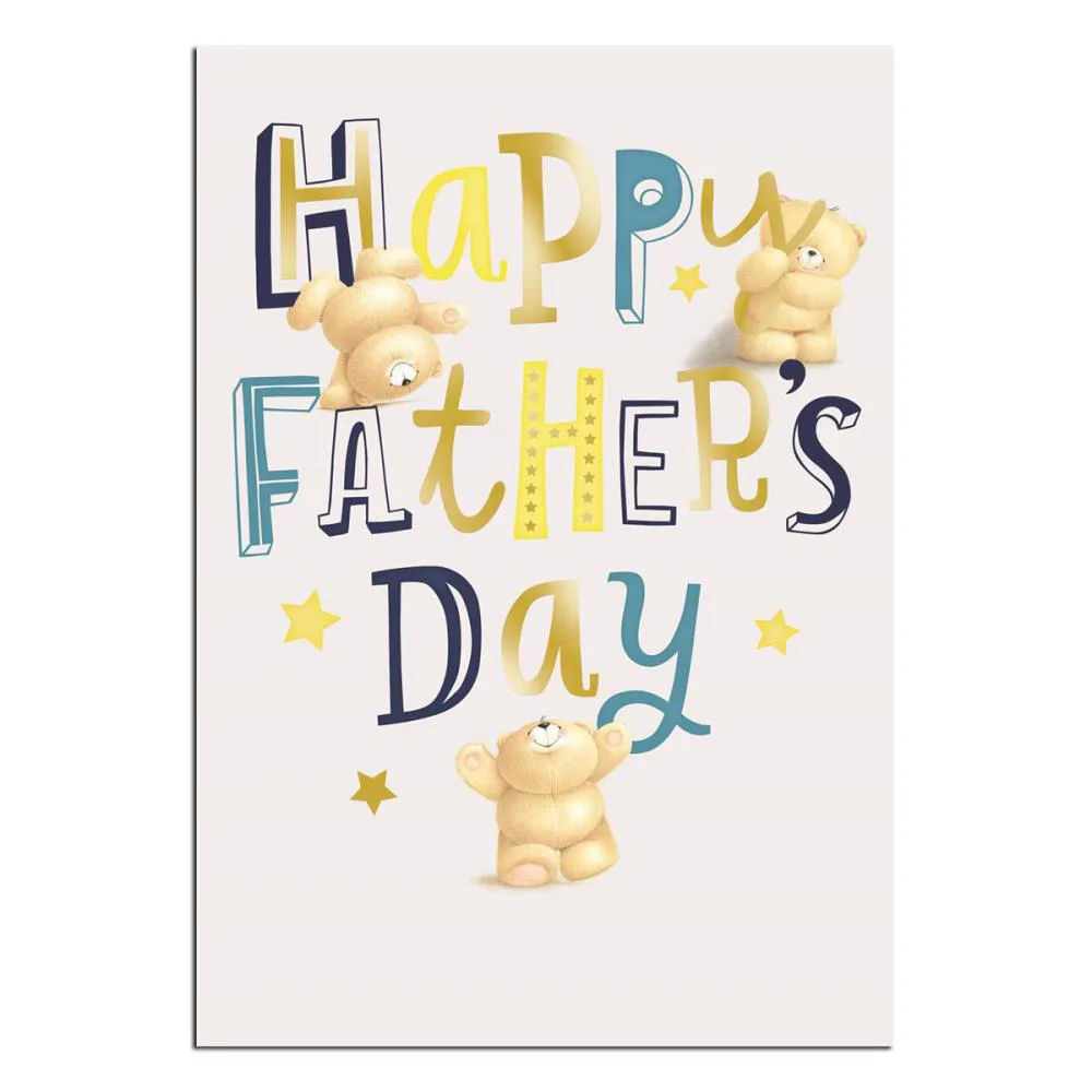 Happy Father's Day Forever Friends Fathers Day Card