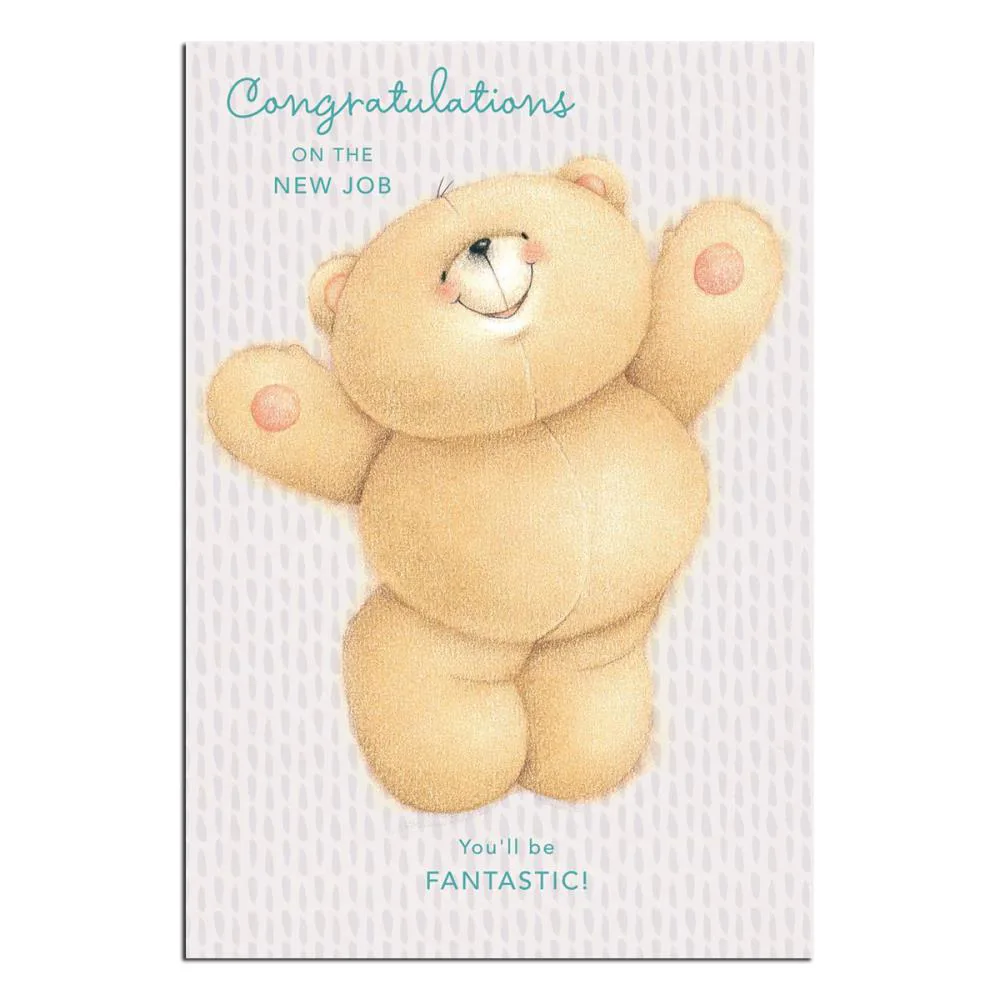 Congratulations On The New Job Forever Friends Card