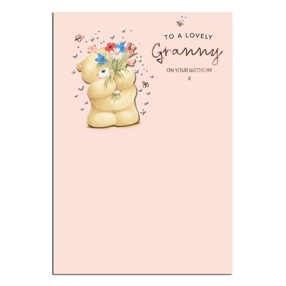 Lovely Granny Forever Friends Birthday Card