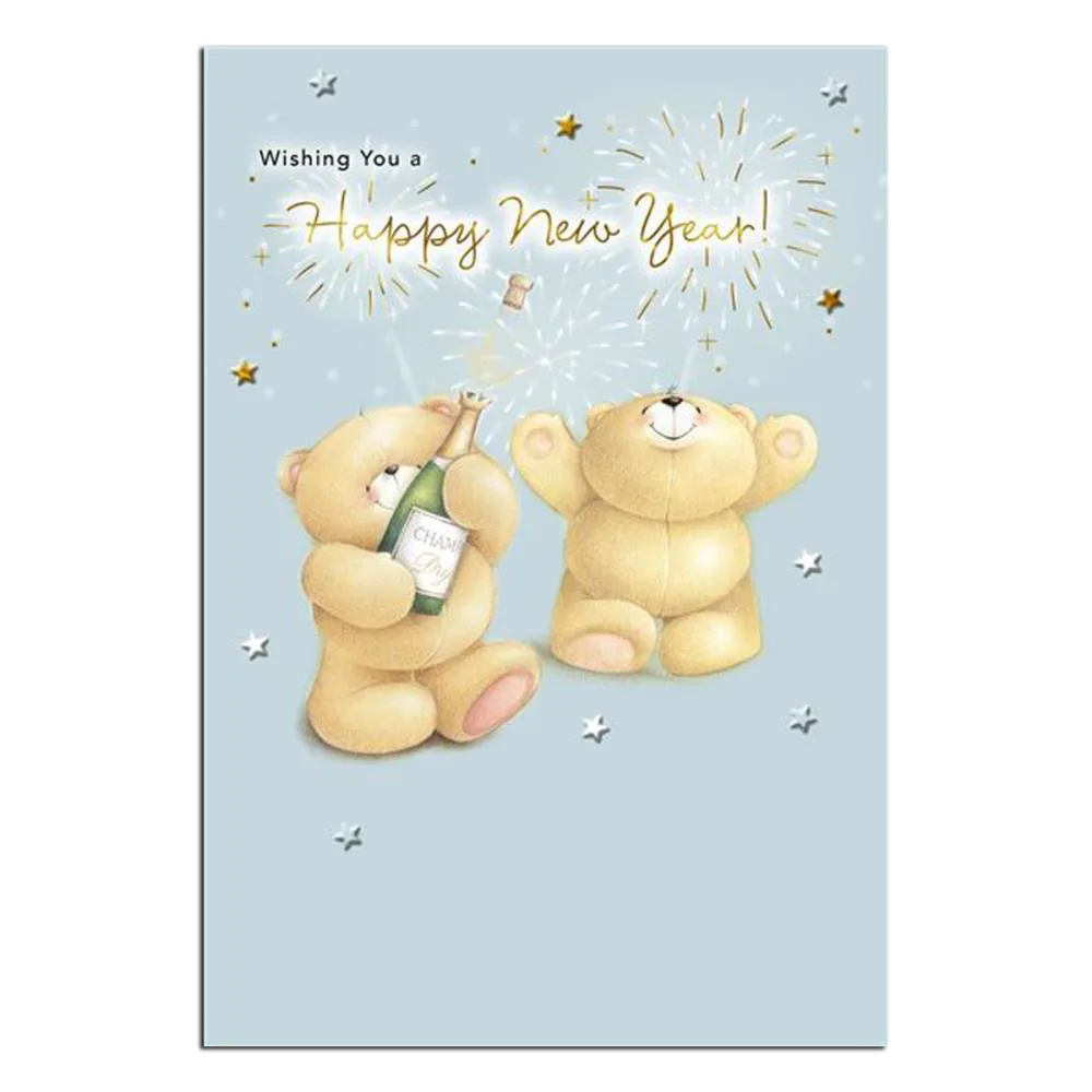 Happy New Year Forever Friends Card