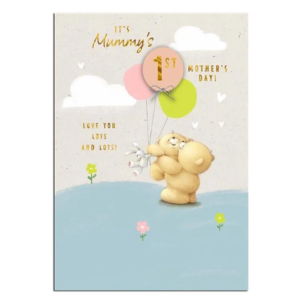 Mummy's 1st Mothers Day Forever Friends Card
