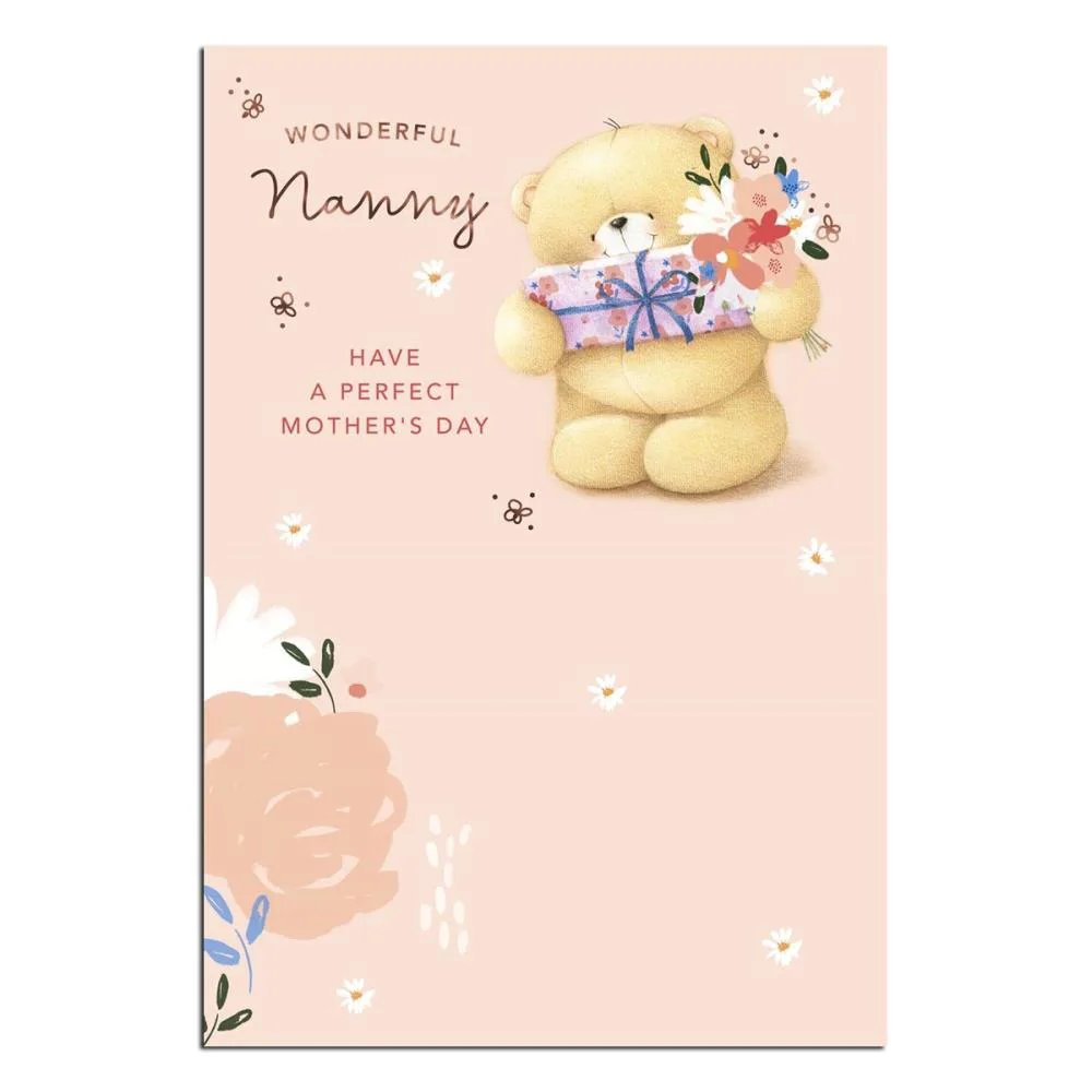 Wonderful Nanny Forever Friends Mother's Day Card