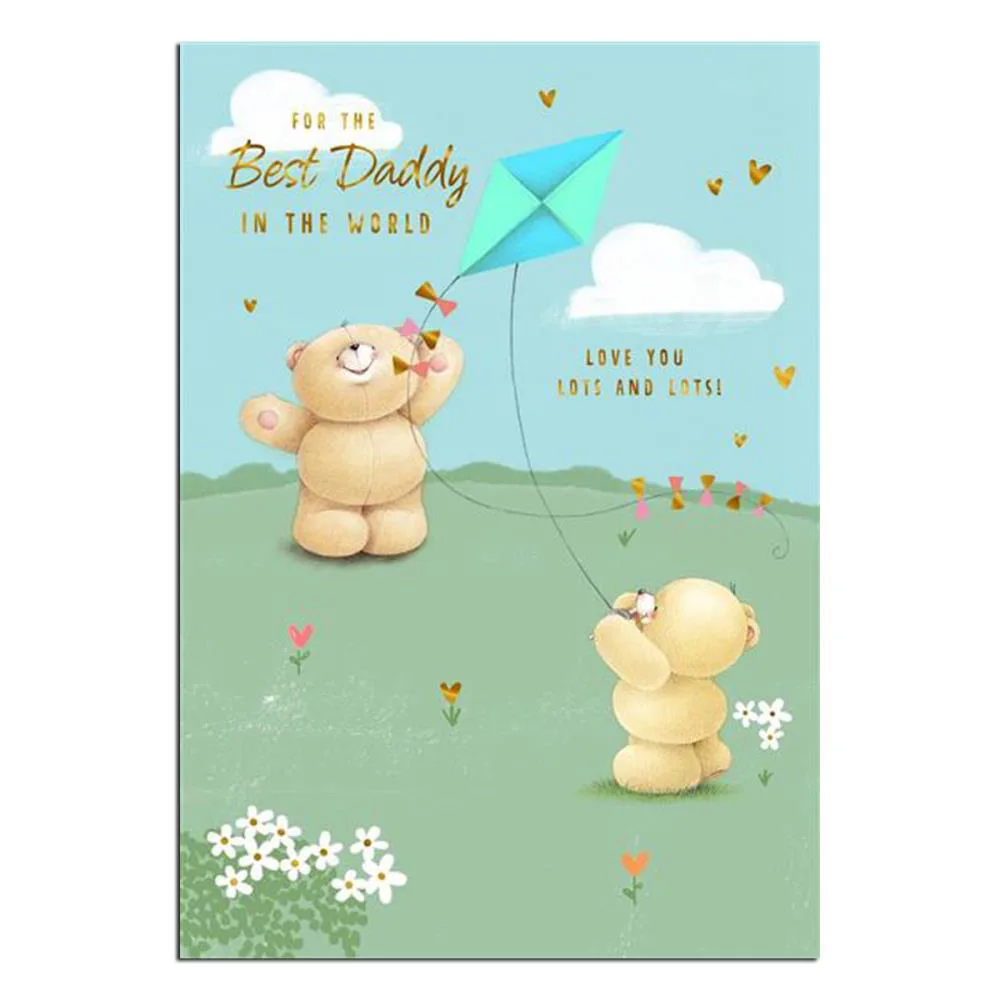 Best Daddy Forever Friends Father's Day Card