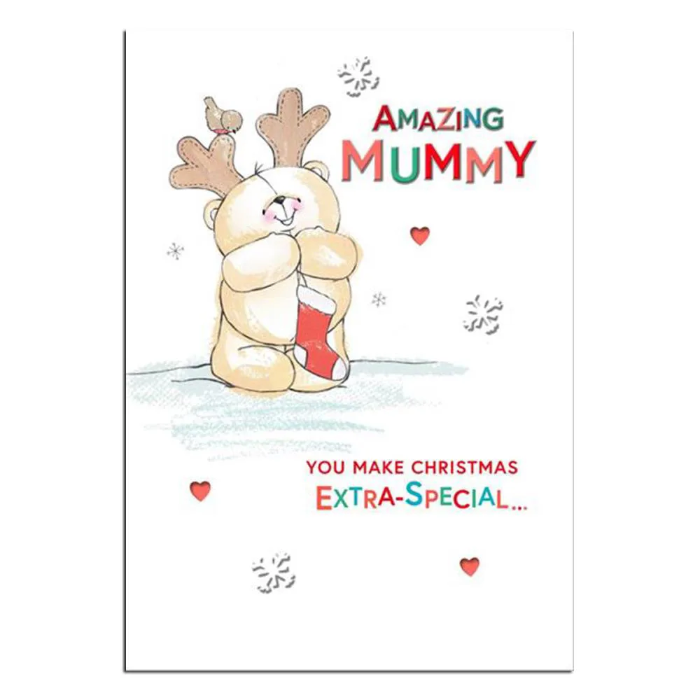 Amazing Mummy Forever Friends Christmas Card