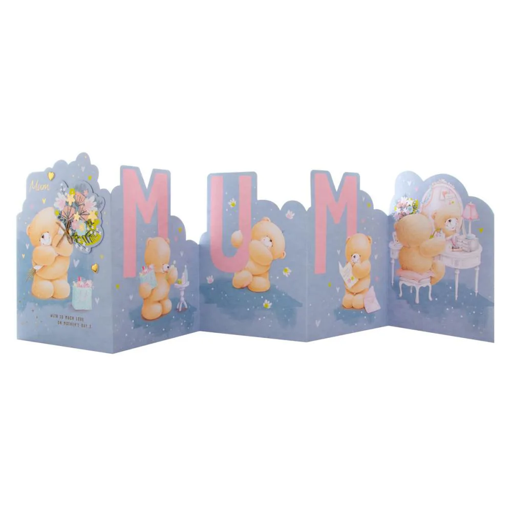Mum Bouquet Fold-Out Forever Friends Mother's Day Card