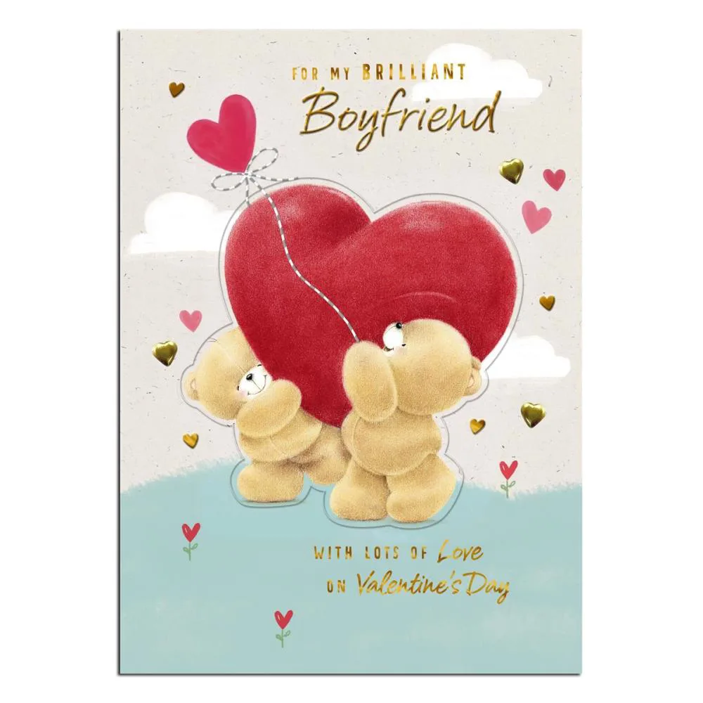 Boyfriend Forever Friends Boxed Valentine's Day Card