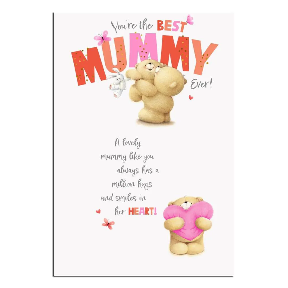Best Mummy Forever Friends Birthday Card