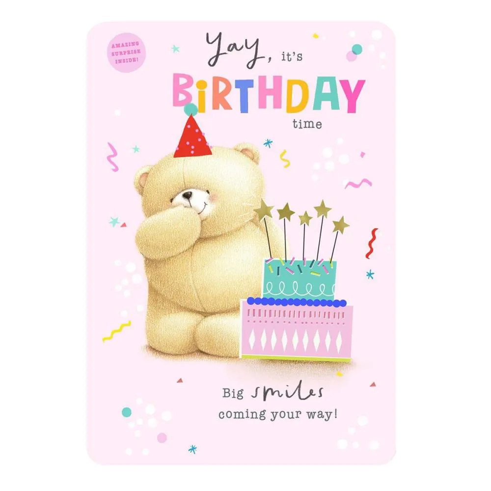 It's Birthday Time Forever Friends Birthday Card