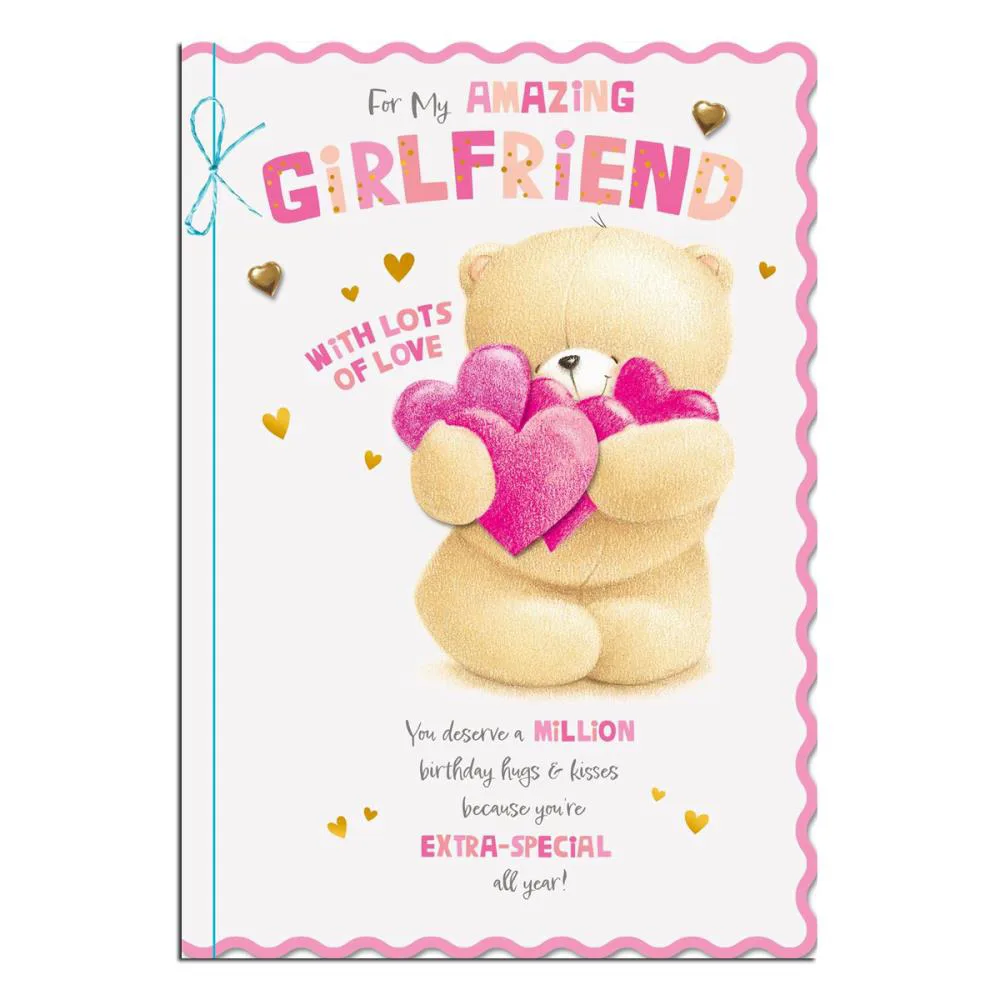 Amazing Girlfriend Forever Friends Birthday Card