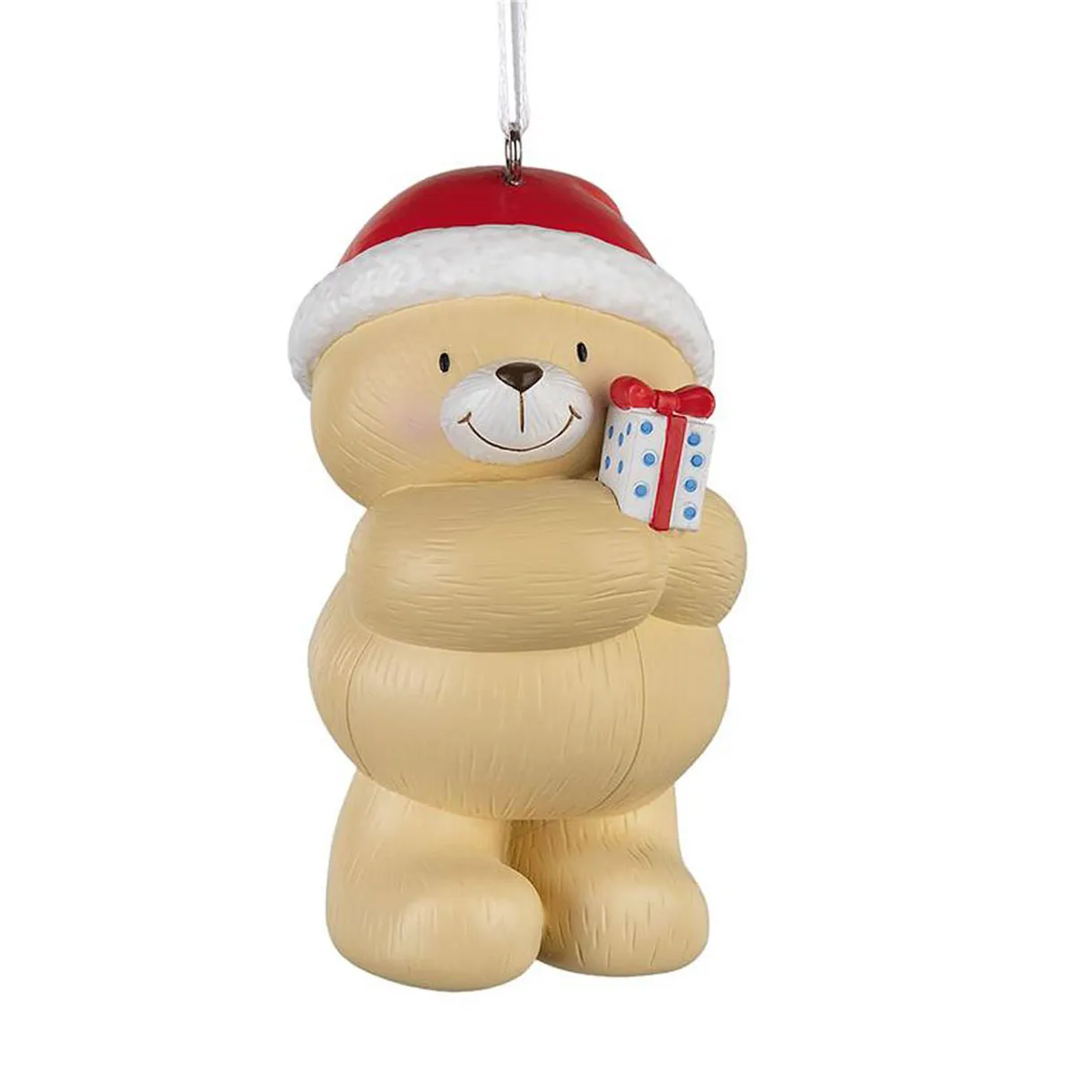 Forever Friends Bear Hanging Christmas Figurine Tree Decoration
