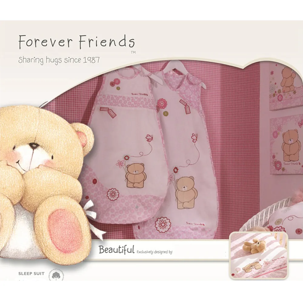 6-18 months Forever Friends Beautiful 2.5 tog Sleep Suit