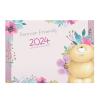 A4 Forever Friends Week-to-View Family Organiser 2024