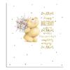 Bear With Flowers Forever Friends Birthday Card 