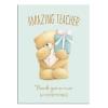Amazing Teacher Forever Friends Thank You Card (Pack of 5)