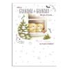 Grandma & Grandad Forever Friends Christmas Card