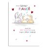 Lovely Fiancé Forever Friends Valentine's Day Card