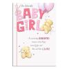 New Baby Girl Forever Friends Card