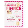 Amazing Fiance Forever Friends Christmas Boxed Card