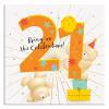 21st Birthday Forever Friends Birthday Card