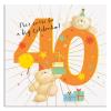 40th Birthday Forever Friends Birthday Card