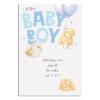 New Baby Boy Forever Friends Card